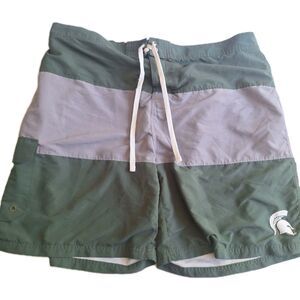 Pro Edge Knights Apperal Mens Swim Trunks 2XL 44-46 Shorts MI State Spartans